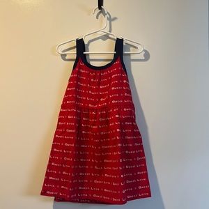 Red Gucci Dress toddler girl size 4